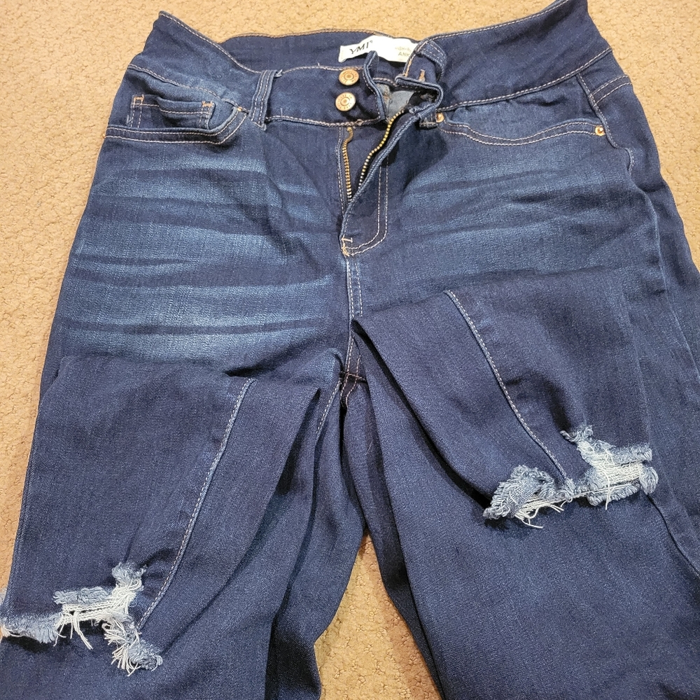YMI High Rise Ankle Jeans